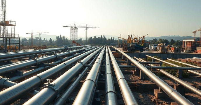Tubo galvanizado: vantagens e aplicações essenciais na construção civil