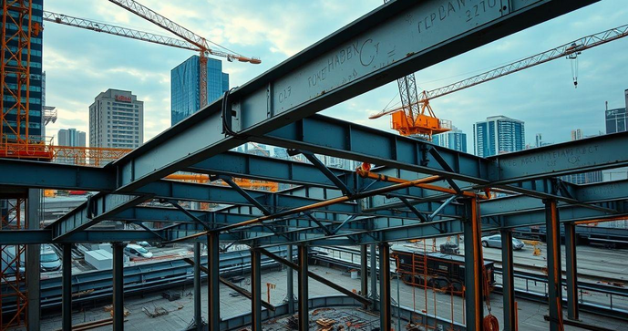 Vigas de aço para construção conheça suas vantagens e aplicações