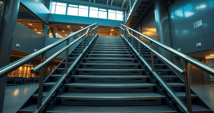 Descubra as Vantagens do Degrau de Aço para Construções Modernas