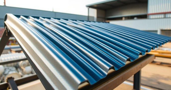 Telhas metálicas trapezoidais: vantagens e aplicações no mercado