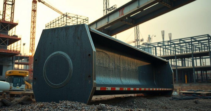 Viga de Ferro Estrutural como Base para Construções Resistentes Viga de Ferro Estrutural como Base para Construções Resistentes