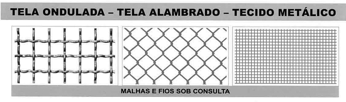 Telas Onduladas e Alambrado