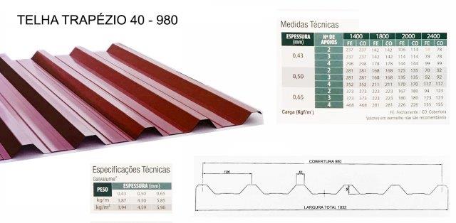 Fornecedor de telha trapezoidal